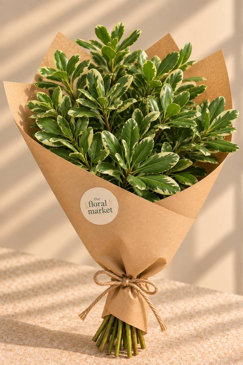 Manojo de pittosporum fresco